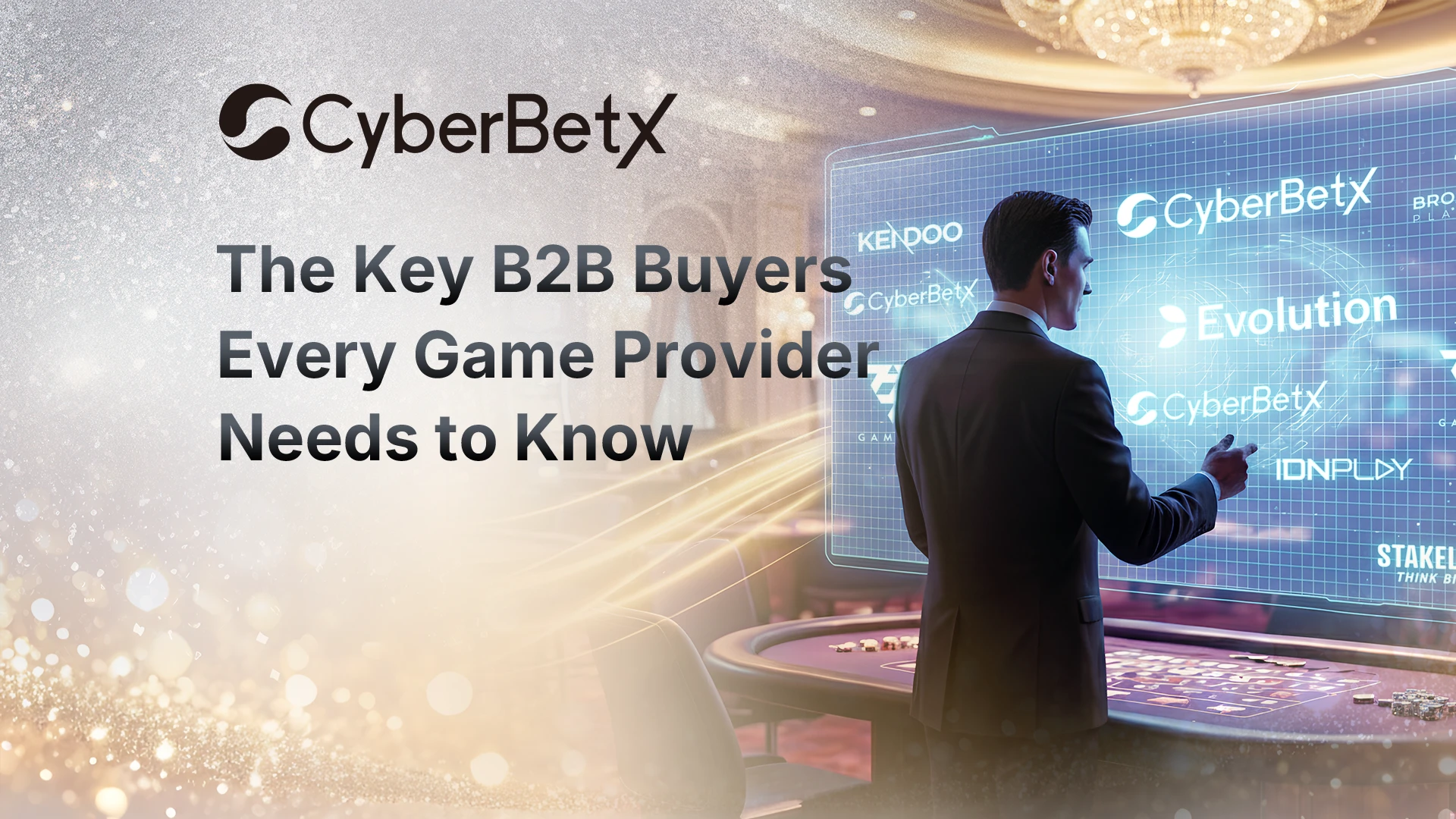The Key B2B Buyers Every Game Provider Should Know-cyberbetx.com
