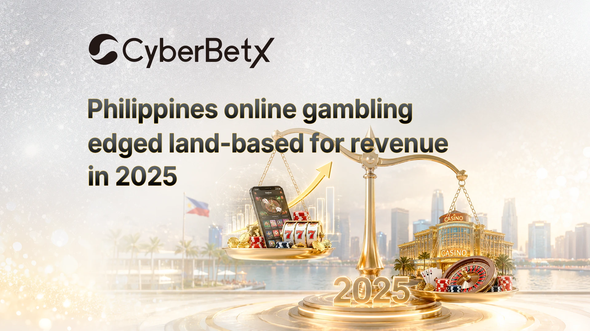 Philippines online gambling edged land-based for revenue in 2025-cyberbetx.com
